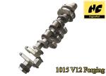1015 V12 Deutz Spare Parts / Cylinder Diesel Engine Crankshaft CE / TUV