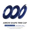 Buy cheap Acrylic Profile Light Box 45m Alphabet Sign Trim Cap Waterproof from wholesalers