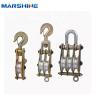 Buy cheap Heavy Duty Wire Pulley Tackle Snatch Block Overhead Line Steel Sheaves from wholesalers