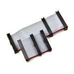 Ul 2561 28 Gauge 2.54 Pitch Dip Cable Assembly Idc 20 Pin Flat Ribbon Cable Wire