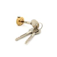 Buy cheap 3M Brass Cross Key Lock , Oval Cylinde Key Security Lock Iron Keys product