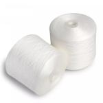 Light Bright Raw white Ring Spun 100% Polyester Yarn 40/2, 40/3