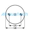 Buy cheap Customized Goodyear Air Spring 2B8-550 W01-358-7325 Firestone Suspension Air Shock from wholesalers