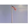 Buy cheap Ring Drawing Stainless Steel Flag Pole Tapered Shapes Flat Surface Texture from wholesalers