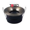 Buy cheap 240V Round Waterproof IP65 Downlight / Black Aluminum Bathroom LED Spotlights from wholesalers