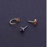 Buy cheap Fashion body piercing jewelry gold plated nose stud on hot sale from wholesalers