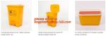 PP Medical Sharp Containers 5L Waste Container, Medical Sharps Square Sterile