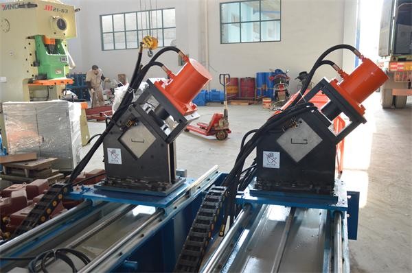 3.0mm Thickness Deck Cable Tray Roll Forming Machine Scaffolding With Punching