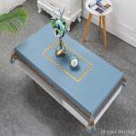 Rectangle Floral Table Cover Set Washable PVC Cloth Roll for Banquet and Dining