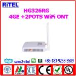 HG326RG 4GE +2POTS WiFi GPON ONT