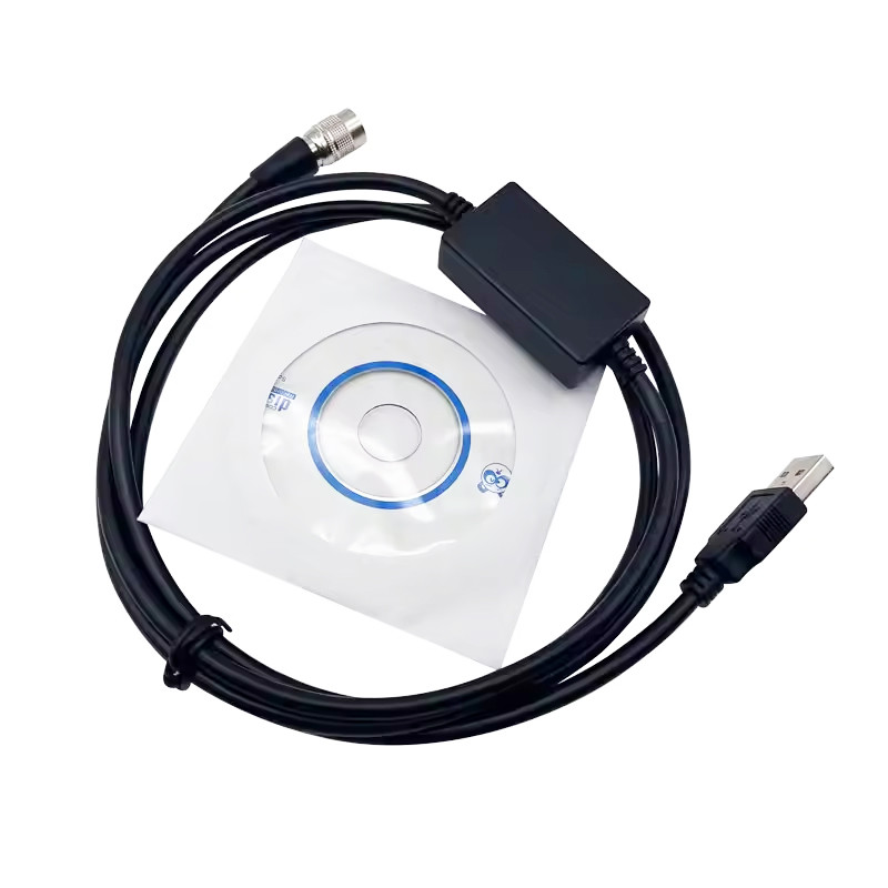 2025 New Data Download Cable USB to Hirose Connector 6pin Connector for Windows 7/8/10/XP For Topcon Sokkia Gowin South