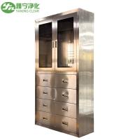 Buy cheap Glass Door Stainless Steel Medical Cabinet for Pharmaceutical Industry product