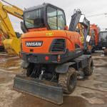 0.17m3 Second Hand DOOSAN DX60W Excavator Energy Saving