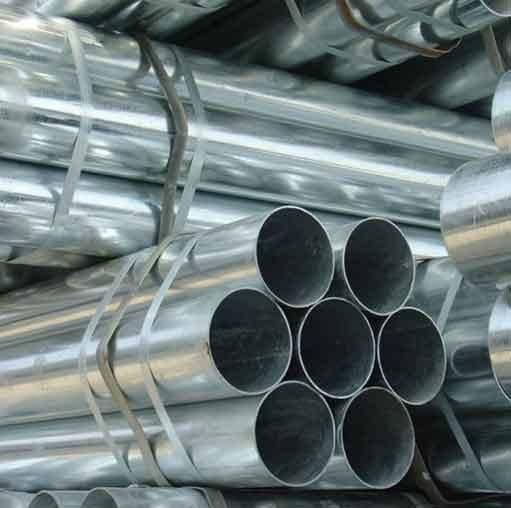 Buy cheap Round Pre Galvanized Pipes Hot Dipped Seamless Carbon Steel Tube For Construction from wholesalers