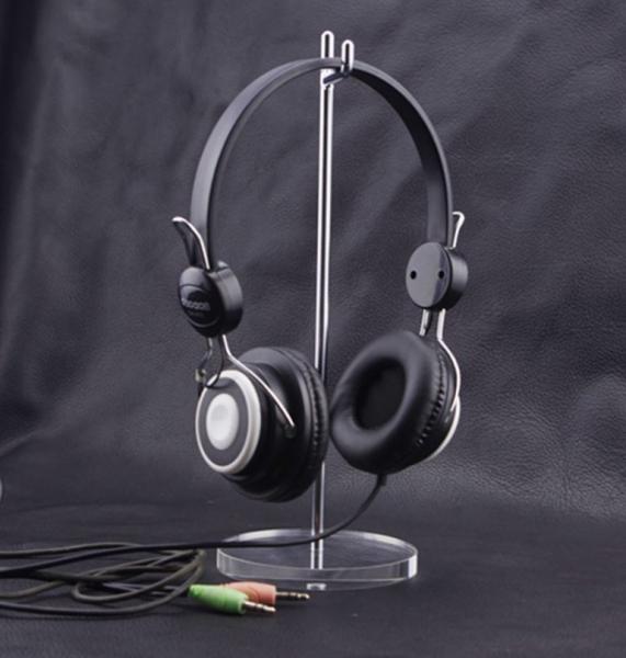 Buy cheap Countertop Acrylic Display Fixtures Headphone Display Rack Customized Size from wholesalers