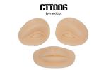 Silicone Rubber Eyes Permanent Makeup Practice Skin Lips For Beginner