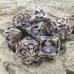 Odorless Durable Polyhedral Resin Dice Anti wear Durable Multipurpose Tiny Metal