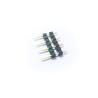 Buy cheap Phosphor Bronze 2.54MM Pitch PA6T 1*7P Gold Flash Pin Header from wholesalers