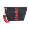 Buy cheap Waterproof Zippered Cosmetic Bag Polyester Travel Makeup Organizer Bag With Strap from wholesalers