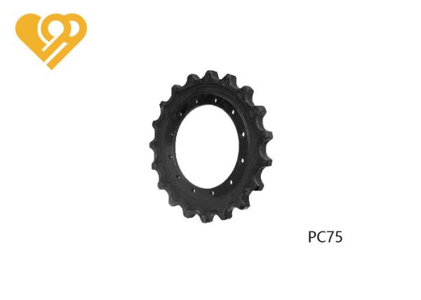 Buy cheap Aftermarket PC20 KOMATSU Undercarriage Sprocket With Black Color from wholesalers