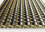2m Brass Woven Architectural Metal Mesh Decoration Metal Cladding Corrosion