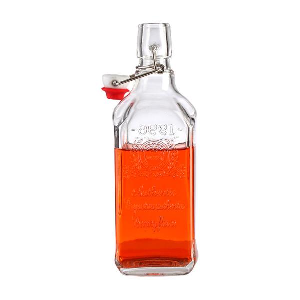 Buy cheap 500ml Glass Bottle for Home Brewing of Alcohol Airtight Swing Top Seal Included from wholesalers
