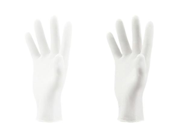 Buy cheap Medical Disposable Nitrile Chemical Resistant Gloves Customized Size from wholesalers