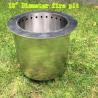 Buy cheap Outdoor Smokeless Camp Stove Stainless Steel 13 Inch Double Flame Fire Pit from wholesalers