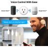 Buy cheap Non Grounding Voice Control Smart Plug Wifi Outlet 10A CE Approved from wholesalers