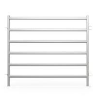 Buy cheap Six Bars Heavy Duty Metal Oval Rai Portable Corral Panels For Cattle product
