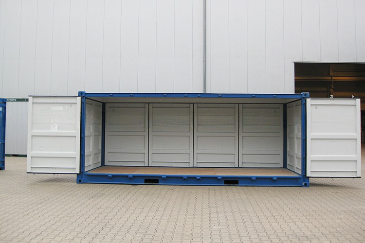 Fully Side Opening 20ft Dry Container for Customized Cargo Transportation