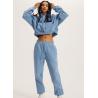 Buy cheap Custom Casual Tracksuit Oversized Sweatshirt Training Wear Plain Dyed from wholesalers