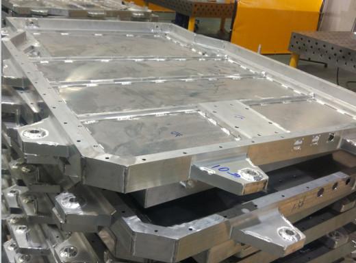 Buy cheap Electric Vehicle Chassis / Aluminum Die Casting Parts / EV Battery Enclosure from wholesalers