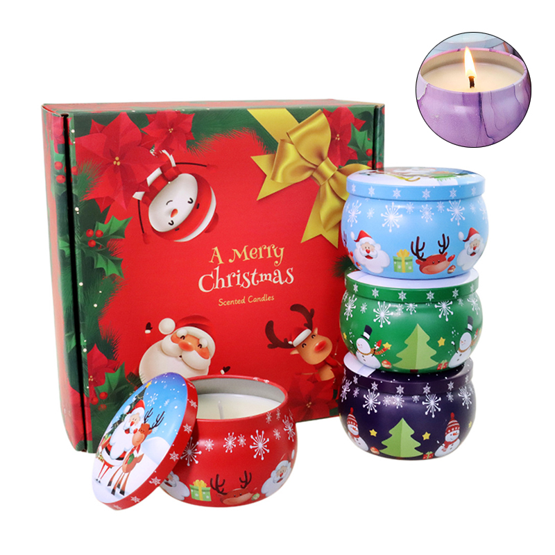 Amber Environmentally Friendly Scented Candles Metalized vanilla Scent