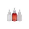 Buy cheap White Cylinder Glass Dropper Bottle 15ml Empty Essential Oil Cosmetic from wholesalers