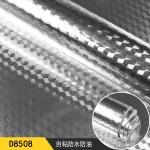 120cm Width Metallic Silver Self Adhesive Film for Interiors Homes and Furniture