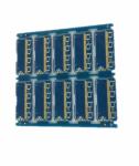 2 Layer Prototype Circuit Board FR4 TG 135 Blue Soldermask 35um Copper HASL Lead