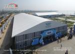 Waterproof PVC Roof Outdoor Exhibition Tents Marquee with Tempering Glass Sides
