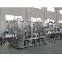 Buy cheap 380V / 50HZ 3 in 1 Beverage Filling Machine Automatic Mineral Water Bottling Plant product