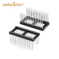Buy cheap Beryllium Copper Female Header Ic Socket Connectors 180 Degree For Printed product