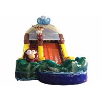 Buy cheap Forest Elephant Animals Commercial Inflatable Water Slides Standard For Kids Under 15 product
