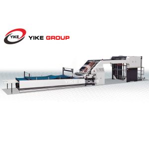 Buy cheap YK-1300G Fully Automatic Flute Laminator Machine High Speed For Printed product