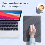 Fashion Luxury Brown PU Laptop Liner Case Sleeve Bag For On-The-Go Professionals