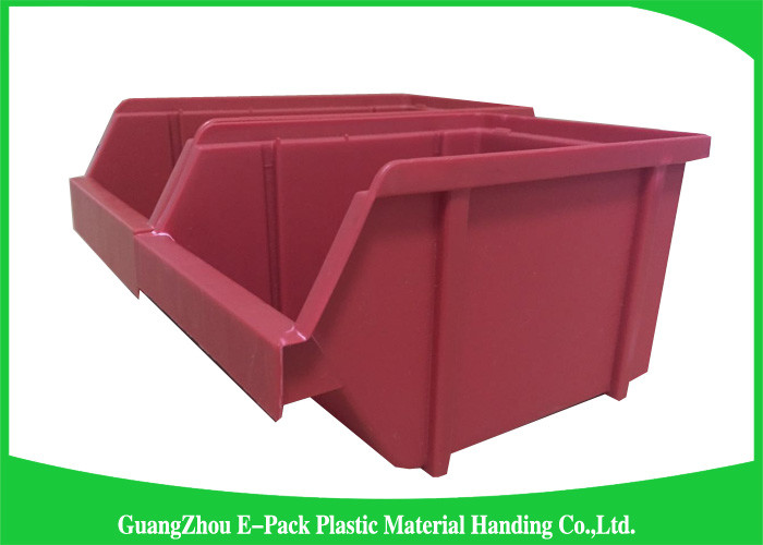Open Fronted Warehouse Storage Bins Stackable Recycled Long Service Life