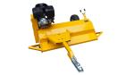 Buy cheap Orchard Foldable blade Tow Behind ATV Flail Mower 24 Hammer Petrol Engine from wholesalers