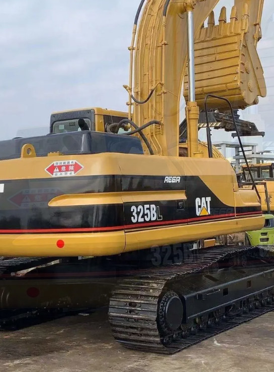Original Brand Used CAT 325B Excavators 25 Ton Medium Constructionn Secondhand Digger