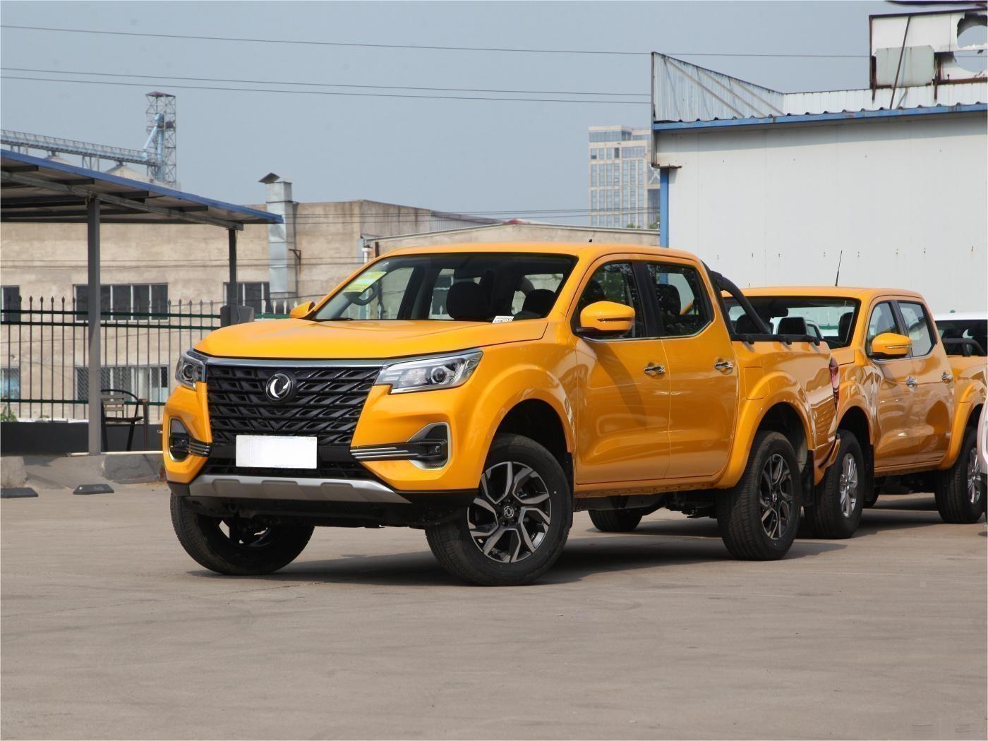 Rich7 4*4 Diesel Automatic 8AT Pickup Car With Minimum Grand Clearance 20°-25°