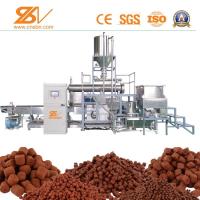 Buy cheap 1ton Pet Dog Cat Food Extruder Processing Plant Production Line Equipment product