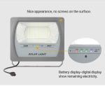 High Lumen Bridgelux 300W Solar Light IP66 Waterproof Solar Flood Light Solar
