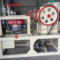 Buy cheap Mobile Tyre 11HP Diesel Jaw Crusher product